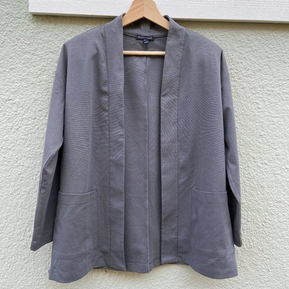 Eileen Fisher open cardigan jacket - Picture 1 of 7